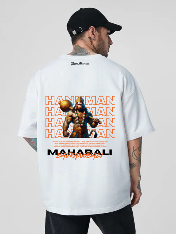 GLAMBHARATT HANUMAN OVERSIZE T-SHIRT