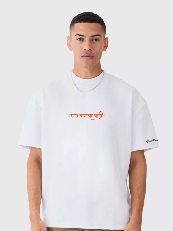 GLAMBHARATT HANUMAN OVERSIZE T-SHIRT - Image 2