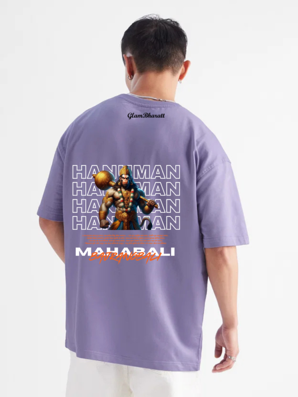 GLAMBHARATT HANUMAN OVERSIZE T-SHIRT - Image 6