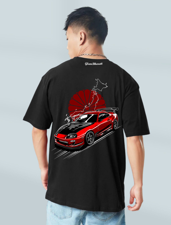 Red Supra Oversize T-Shirt